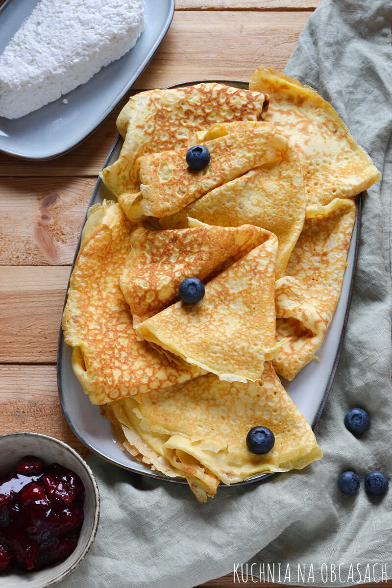 Keto naleśniki z mascarpone
